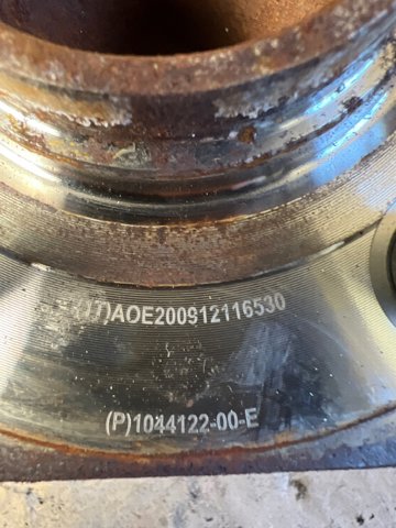 Подшипник в сборе со ступицей передний 104412200E TESLA