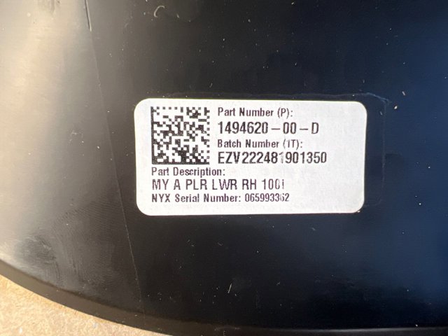 TESLA 149462000D Обшивка стойки кузова внутренняя передняя правая в наличии Винница