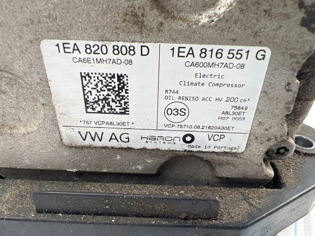 Компрессор хладагента 1EA820808D VAG