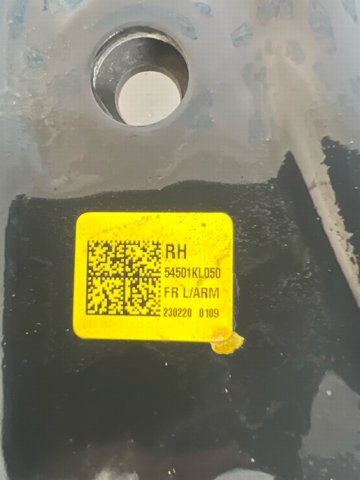 Рычаг передней подвески нижний, правый 54501KL050 HYUNDAI