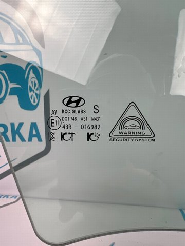 HYUNDAI 82420KL030 Стекло двери передней правой в наличии Чернигов