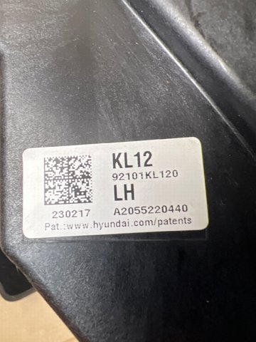 Фара левая передняя 92101KL120 HYUNDAI