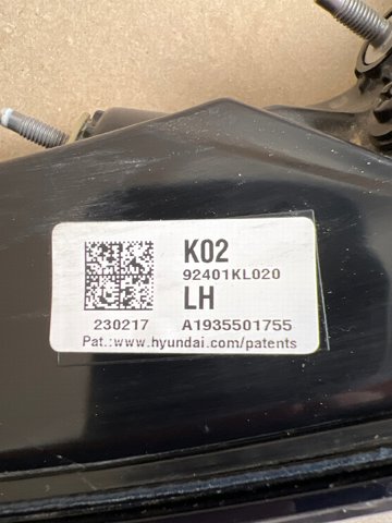 HYUNDAI 92401KL020 Фонарь задний левый в наличии Черкассы