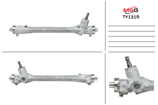 Реечный рулевой механизм 4551047040 TOYOTA