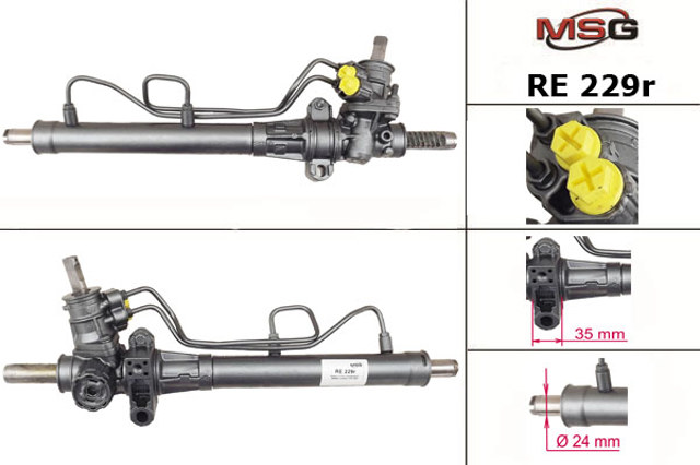 Реечный рулевой механизм 7700313696 Renault (RVI)