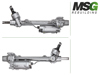Реечный рулевой механизм BW410NLR0R MSG Rebuilding