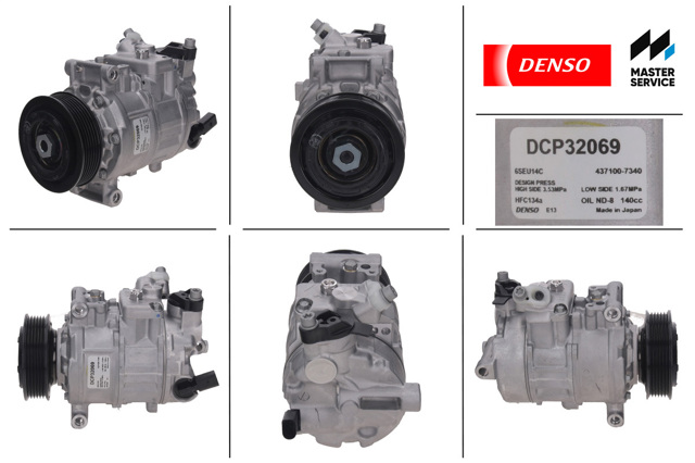 Компрессор хладагента DCP32069 DENSO