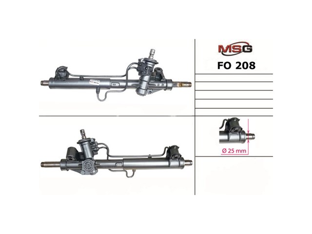MS GROUP FO208 Рулевая рейка в наличии Сумы