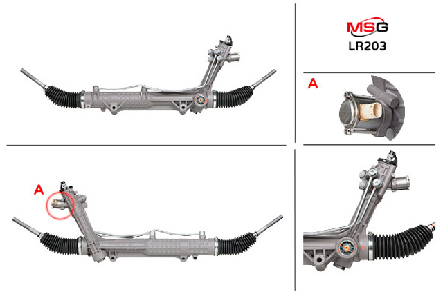 Реечный рулевой механизм LR203 MS GROUP