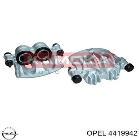 Суппорт тормозной передний правый 4419942 OPEL