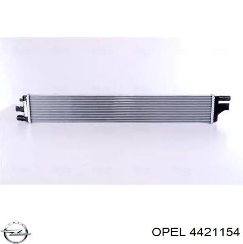 Радиатор охлаждения двигателя, дополнительный 4421154 OPEL
