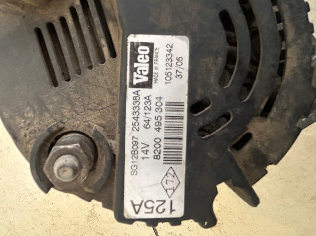 8200495304 RENAULT Генератор купить в Житомир