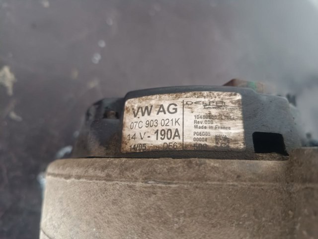 07C903021K VAG Генератор купить в Тернополь