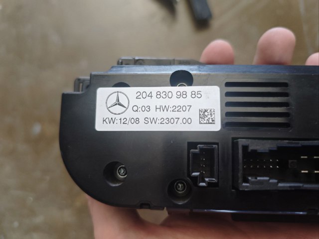 2048309885 MERCEDES Блок управления режимами отопления/кондиционирования купить в Тернополь