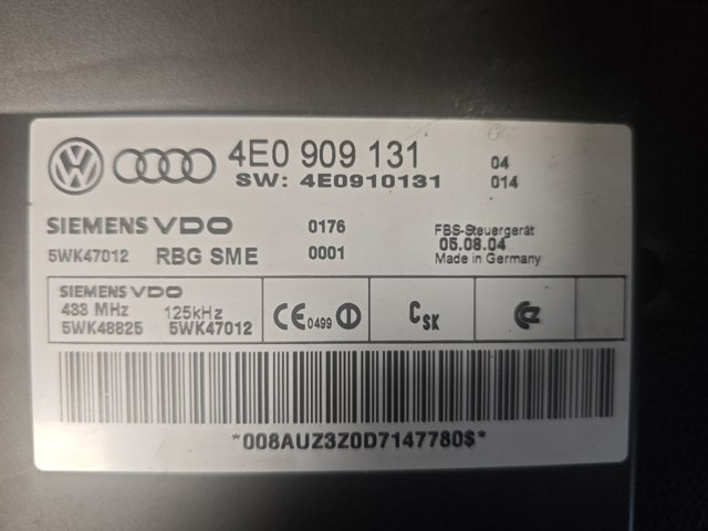VAG 4E0909131 в наличии Николаев