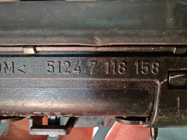 BMW 51247118158 Ручка крышки багажника (двери 3/5-й задней) наружная в наличии Харьков