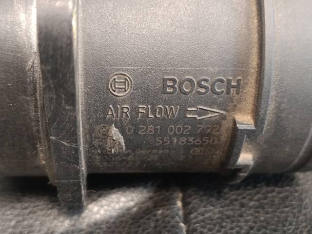 55183650 Датчик потока (расхода) воздуха, расходомер M.A.F. - (Mass Airflow) купить Днепр
