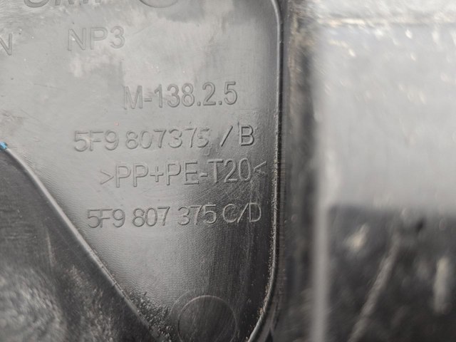 VAG 5F9807375 Кронштейн крепления крыла переднего левого передний в наличии Черкассы