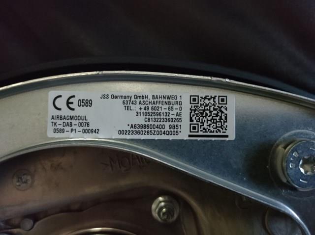 6398600400 Подушка безопасности (AIRBAG) водительская купить Сумы
