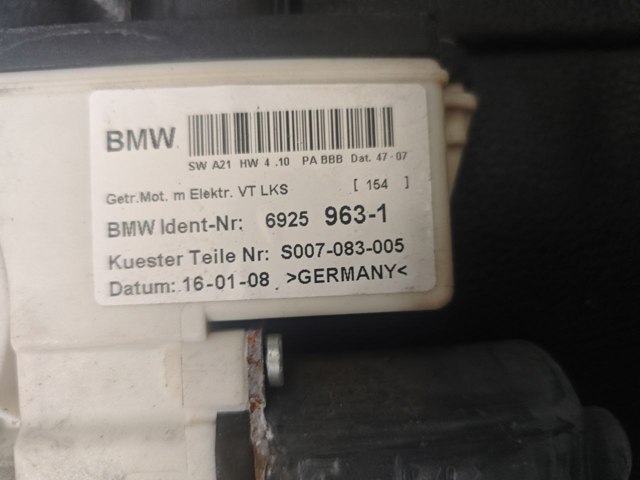 BMW 67626925963 Мотор стеклоподъемника двери передней левой в наличии Каменское