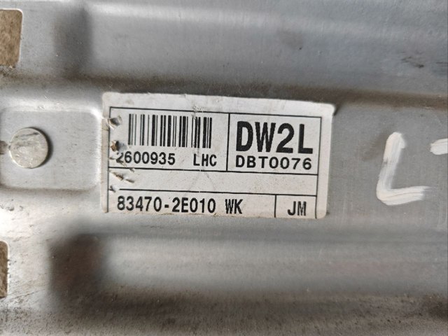 834702E010 HYUNDAI Механизм стеклоподъемника двери задней левой купить в Винница