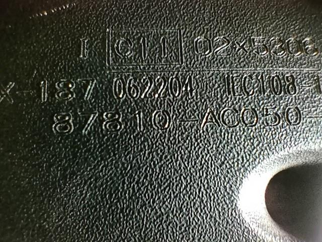 87810AC050 TOYOTA Зеркало заднего вида купить в Черновцы