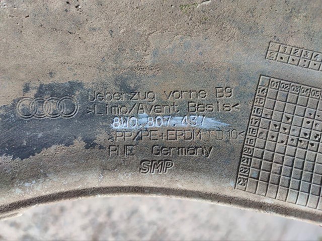 8W0807437 VAG Бампер передний купить в Харьков