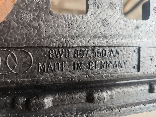 8W0807550AA VAG Абсорбер переднего бампера купить в Сумы