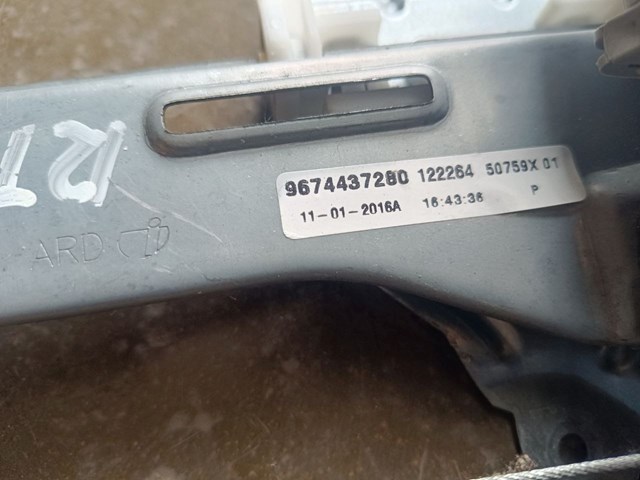 9674437280 PEUGEOT Механизм стеклоподъемника двери задней правой купить в Кривой Рог