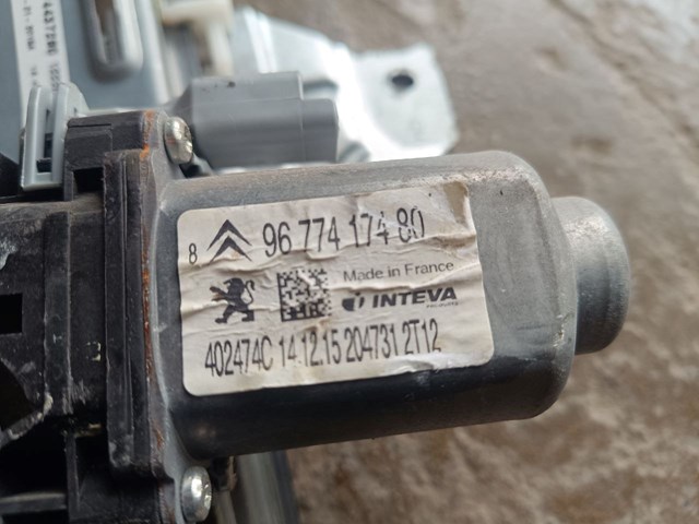 9674437280 Механизм стеклоподъемника двери задней правой купить Запорожье