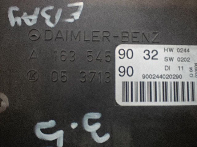 MERCEDES A1635459032 Регулятор оборотов вентилятора охлаждения (блок управления) в наличии Тернополь
