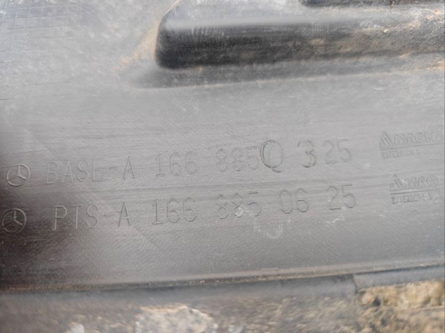 A1668850325 MERCEDES Верхняя часть заднего бампера купить в Черновцы