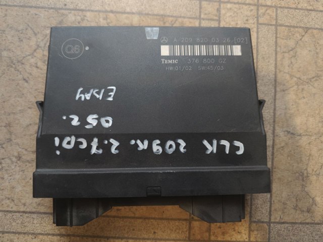 Блок управления сигналами SAM A2098200326 MERCEDES