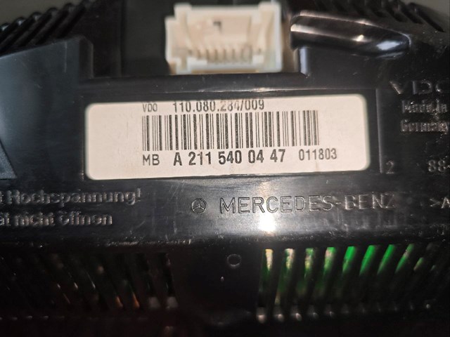 MERCEDES 2115400447 Панель приборов в наличии Харьков