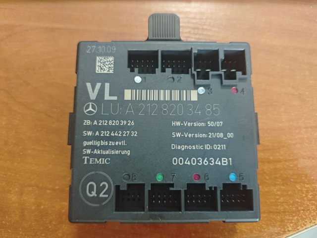 Блок комфорта передней двери A2128203485 MERCEDES