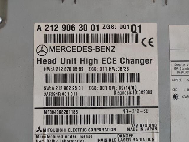 MERCEDES A2129063001 Магнитола в наличии Запорожье