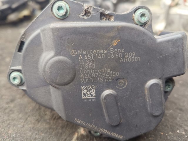 Приборы управления системы рециркуляции A6511400660 MERCEDES