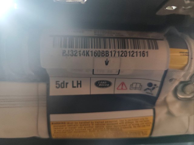 LR026030 LAND ROVER Подушка безопасности (AIRBAG) шторка боковая левая купить в Каменское