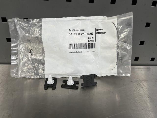 Пистон (клип) крепления накладок порогов 51718259025 BMW