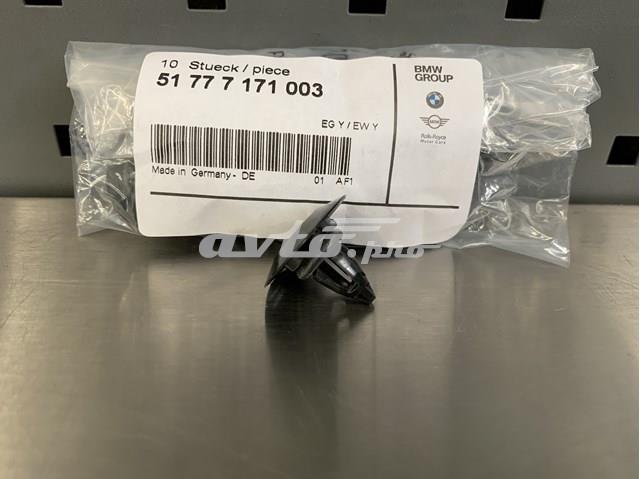 Пистон (клип) крепления накладок порогов 51777171003 BMW