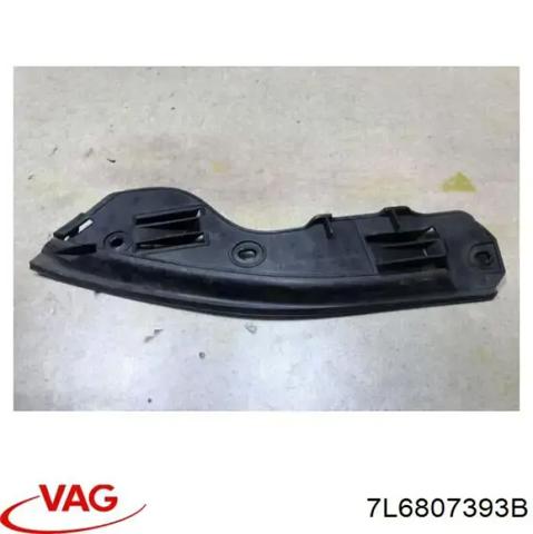 Направляющая заднего бампера, левая 7L6807393B VAG