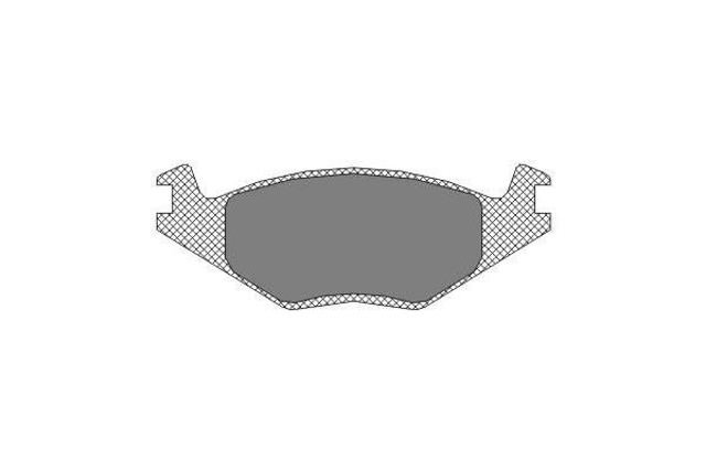 Колодки тормозные SP116 SCT
