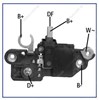 Регулятор напряжения Опель Астра F Classic