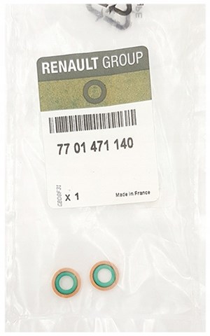 Прокладка шланга подачи масла к турбине 7701471140 RENAULT