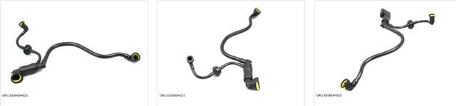 Трубка картера воздушная 8200604025 RENAULT