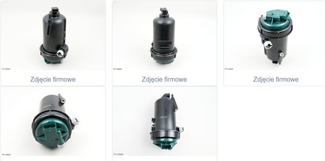 Корпус топливного фильтра FTY25020 FTY