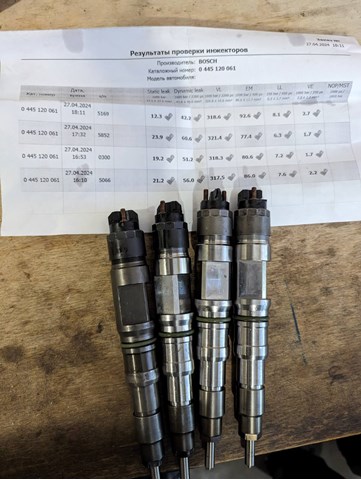 BOSCH 0445120061 Форсунка впрыска топлива в наличии Черновцы