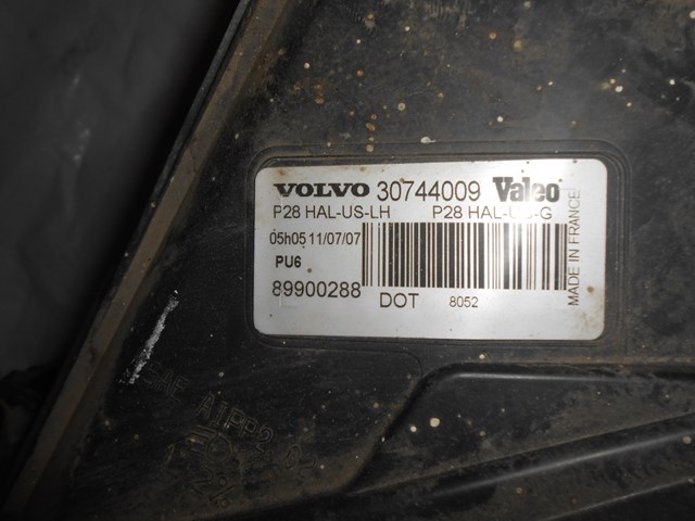 30744009 VOLVO Фара левая купить в Ирпень