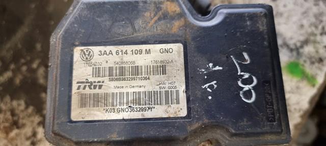 Блок управления ABS 3AA614109M VAG