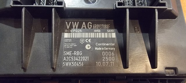 Блок комфорта 6R0937088F VAG